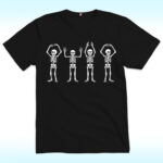 O-H-I-O Skeleton Shirt For Halloween