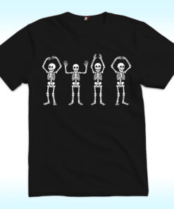 O-H-I-O Skeleton Shirt For Halloween