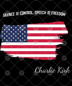 Silence Is Control Speech Is Freedom Watermark