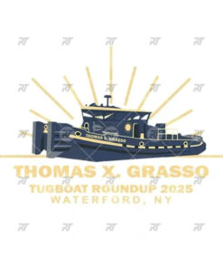 Thomas X Grasso Tugboat Roundup Waterford NY Watermark