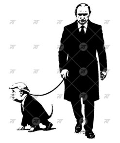 Trump Putin Dog Watermark