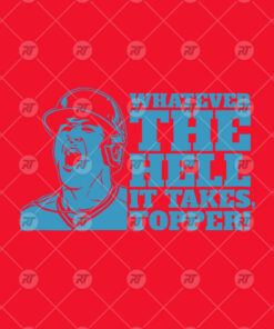 Whatever The Hell It Takes Topper Watermark