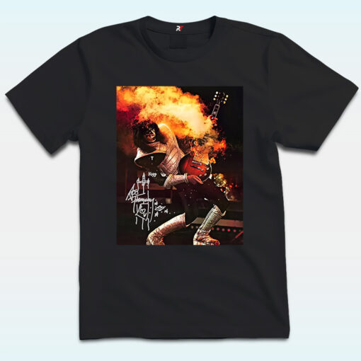 Ace Frehley Autographed Signed Shirt