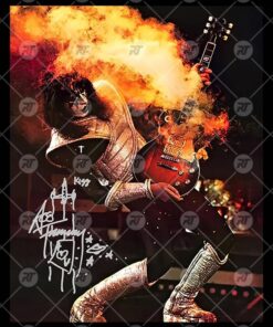 Ace Frehley Autographed Signed Watermark