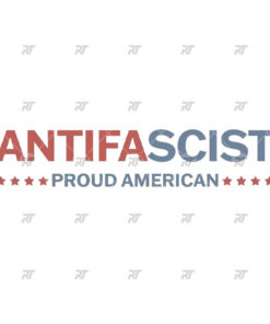 Antifa Antifascist Proud American Watermark