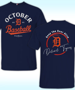 Detroit Tigers October Baseball T Shirt
