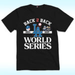 Dodgers Back 2 Back 2024-2025 World Series Shirt