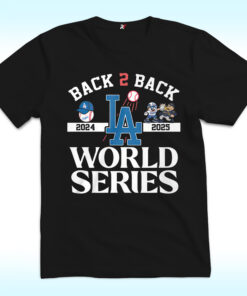 Dodgers Back 2 Back 2024-2025 World Series Shirt