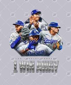 Dodgers One Win Away Watermark