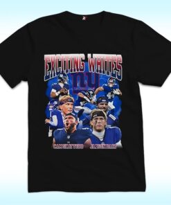 Exciting White Cam Skattebo Jaxson Dart Shirt