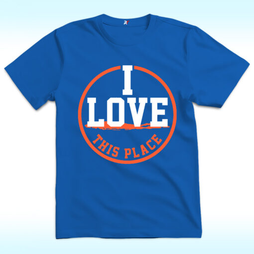 I Love This Place New York Islanders Shirt