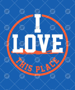 I Love This Place New York Islanders Watermark