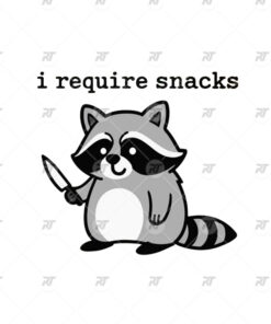 I Require Snacks Watermark