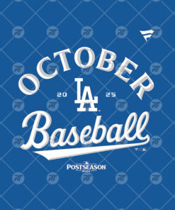 LA Dodgers October Baseball 2025 Shirt