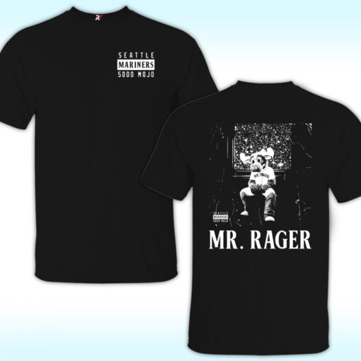 Sodo Mojo, Moose-ster Rager, Mariners X Cudi "Mr. Rager Shirt
