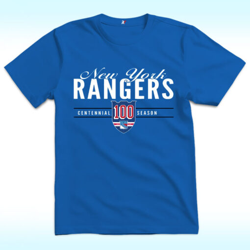 New York Rangers Centennial One Hundred Seasons Shirt