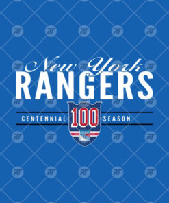 New York Rangers Centennial One Hundred Seasons Watermark