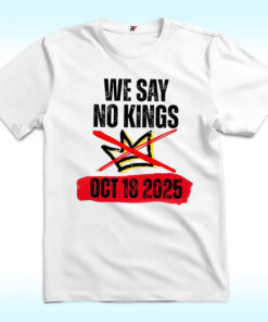 No Kings Day October 18 Shirt, Anti Trump