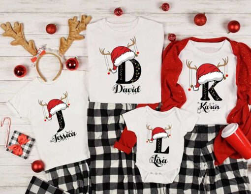 Personalized Name Christmas Shirt 2025