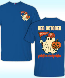 Phillies Halloween Ghost Shirt, Red October
