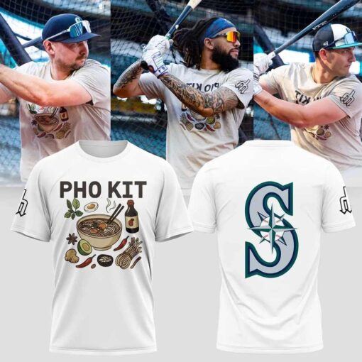 Pho Kit Mariners Shirt, Seattle Mariners