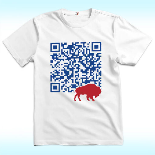 Shout QR Code Buffalo Bills Shirt