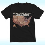 US without Illegal Aliens Shirt, Native Land Map, Indigenous Pride, Abolish ICE