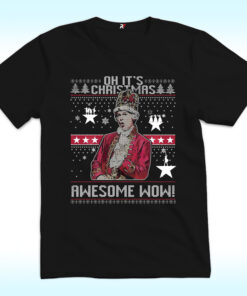 Alexander Hamilton Oh It’s Christmas Awesome Wow Shirt
