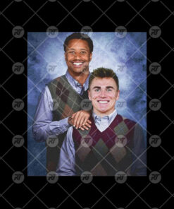 Bo Nix And Courtland Sutton Step Brothers Watermark