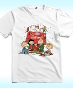 Charlie Brown, Snoopy, Peanuts Christmas Shirt