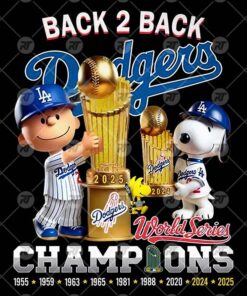 Dodgers Back Two Back Champions World Series Watermark