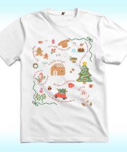 Doodle Christmas Liberal Values Political Protest Shirt, Anti Trump