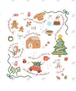 Doodle Christmas Liberal Values Political Protest Watermark