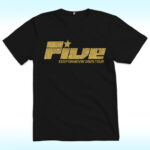 Keep on Movin 2025 Tour Shirt, Glitter Print Five Boy Concert