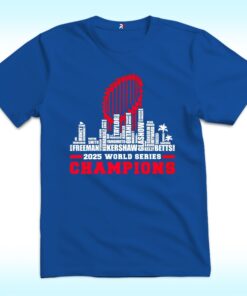 LA Dodgers 2025 All Team Player Champions Shirt