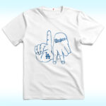 LA Dodgers Hand Sign Shirt