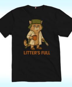 Litter's Full Cat Christmas Shirt