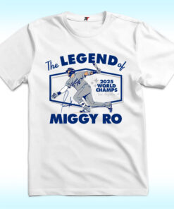 Miguel Rojas The Legend Of Miggy Ro Dodgers 2025 World Champs Shirt