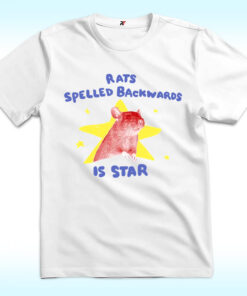 Rats Spelled Backwards Is Star Shirt