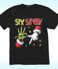 Six Seven Meme Shirt, Christmas 67 Jumper Internet Joke Xmas Gift X9