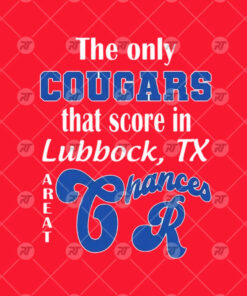 The Only Cougars That Score In Lubbock Tx Are At Chances R Watermark