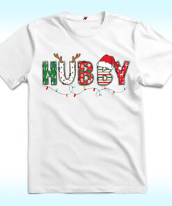 Wifey Hubby Christmas Shirt For Couple