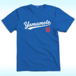 Yoshinobu Yamamoto No.18 Shirt, LA Dodgers