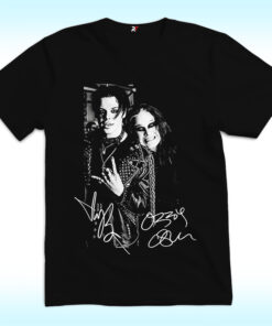 Yungblud and Ozzy Shirt with Signature