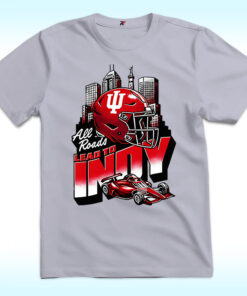 All Roads Lead to Indy Shirt, Indiana Hoosiers