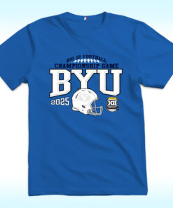 BYU Cougars 2025 Big 12 Championship Game Bound Shirt