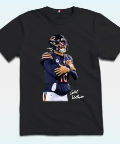 Caleb Williams Cold Shirt, with Signature, Chicago Bears