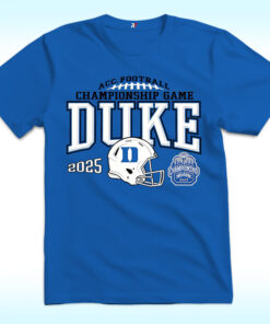 Duke Blue Devils Acc Championship Game 2025 Shirt