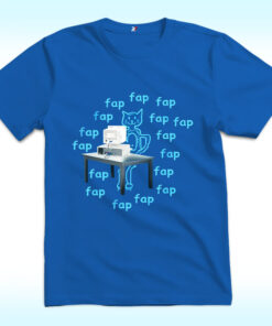 Fap Cat Printer Shirt