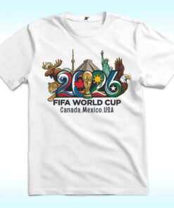 FIFA World Cup 2026 Shirt, Canada Mexico USA